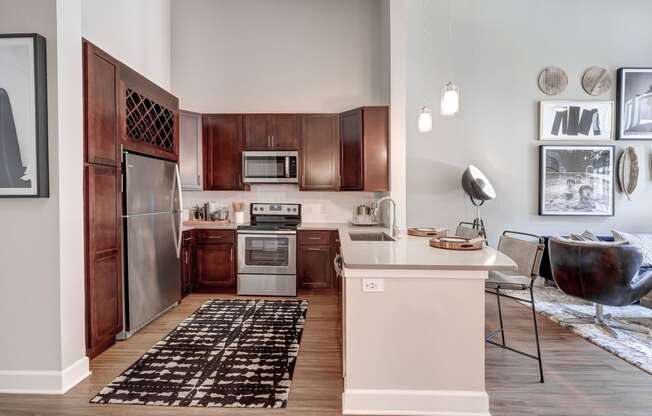 Waterford Market Apartments Kitchen Apartments in Frisco, TX