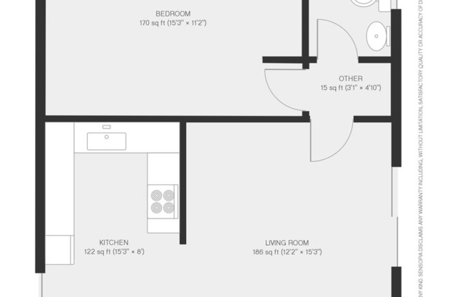 1 bed, 1 bath, 600 sqft, $2,608.2, Unit 20