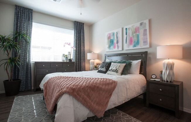 Bedroom at San Vicente Townhomes in Phoenix AZ