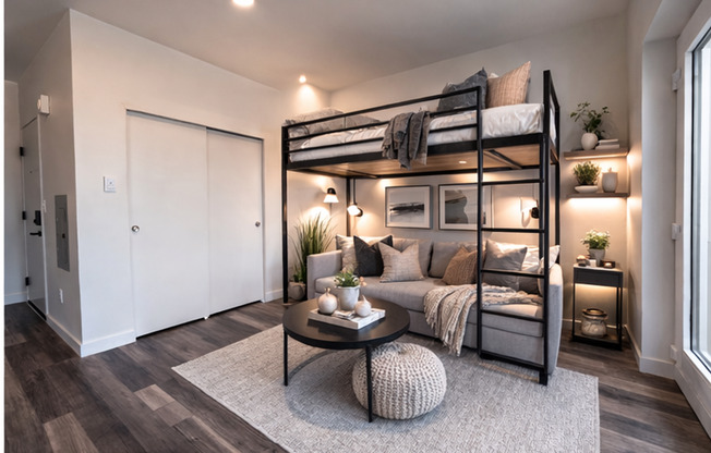 Studio, 1 bath, 278 sqft, $1,795, Unit 506