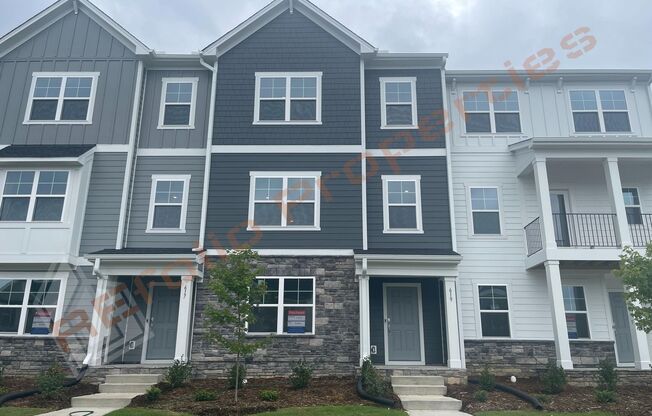 BRAND NEW- Spacious 4 Bedroom, 3 Bathroom Home w/ 2-Car Garage in Stoneriver - Knightdale. Washer and Dryer included!  Available now!