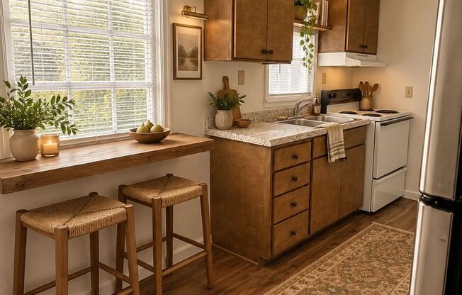 Available NOW! Cute one bedroom with bonus room in BROOKS