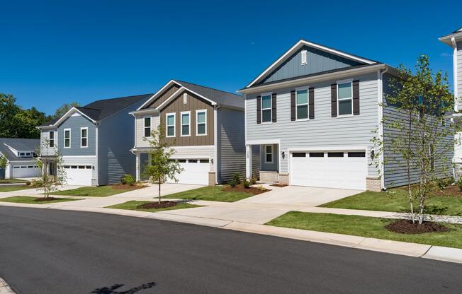 The community features detached rental homes with attached garages, private driveways, and thoughtfully designed streetscapes that offer the space and privacy of a single-family home within a professionally managed neighborhood.