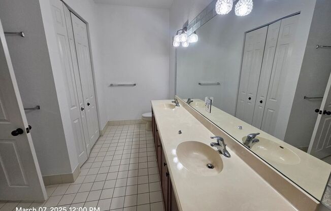 Discover the perfect blend of comfort and style in this stunning 2-bedroom, 2-bath freshly painted condo that radiates brightness and warmth.