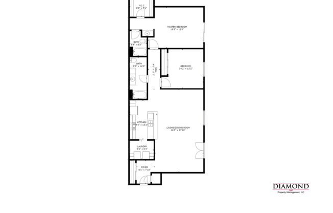 2 beds, 2 baths, 1,546 sqft, $1,795, Unit 1775-02