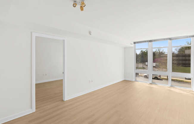 Living Room with Hard Surface Flooring