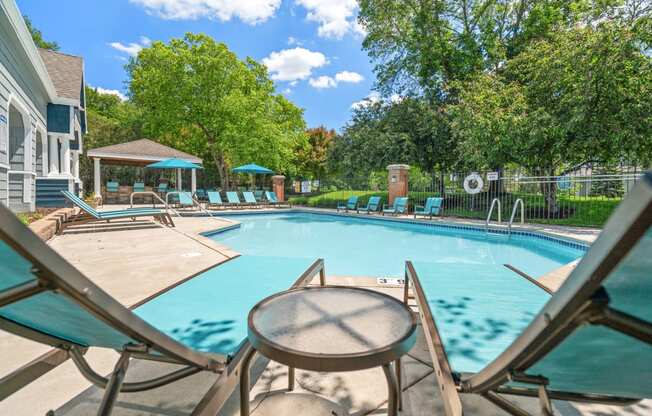 Outdoor Pool with sundeck