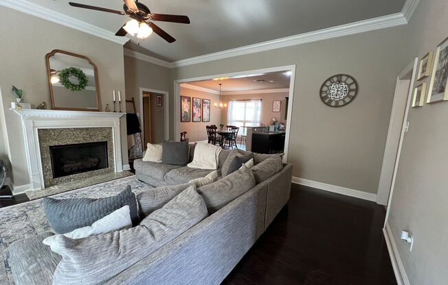 Beautiful Open Floor Plan Home in Keystone at Galvez Subdivision