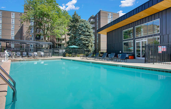 Pool is located near the newly renovated clubhouse