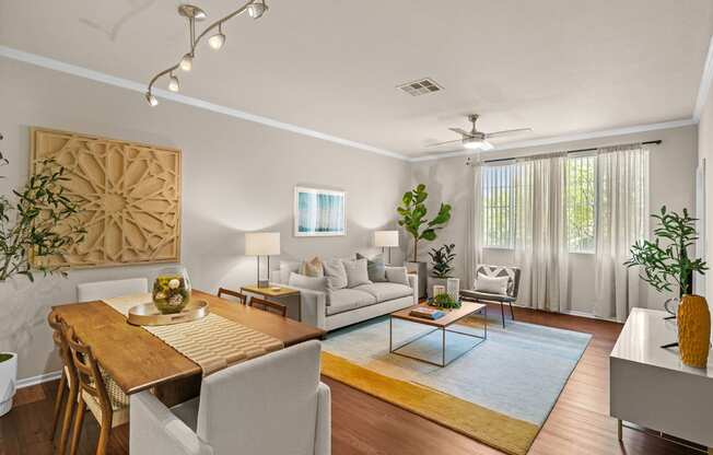 Hills of Valencia nine-foot ceilings and crown molding