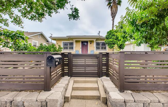 North Park Gem: 4-Bedroom, 3-Bath Home with Lush Garden & Modern Comforts