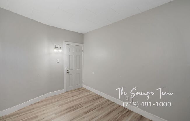 Remodeled Studio Apartment in Downtown Colorado Springs