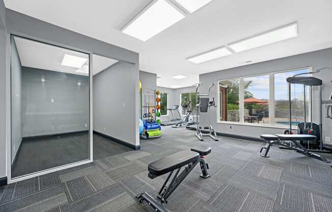 State Of The Art Fitness Center at Ivy Hills Living Spaces, Cincinnati