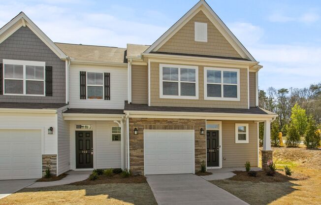 Brand New 4 Bedroom Townhome Coming Soon in Powdersville, SC