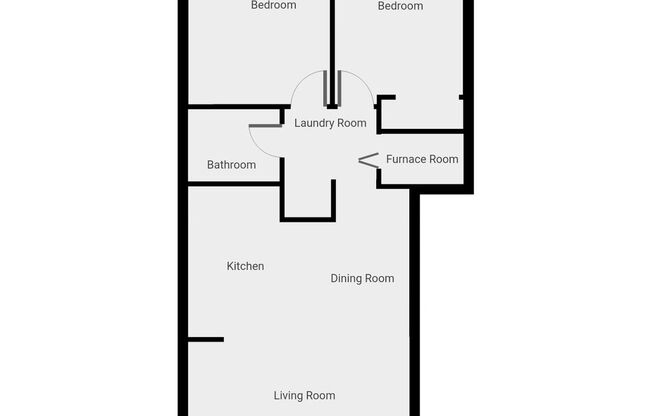 2 beds, 1 bath, 834 sqft, $750, Unit 01