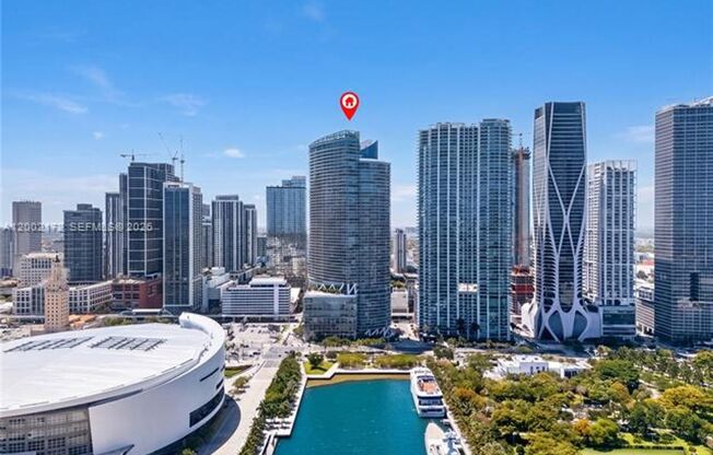 2 beds, 2 baths, 1,208 sqft, $5,490, Unit 888 Biscayne Blvd # 2404
