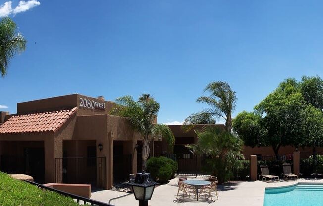 Exterior and Pool at La Lomita Apartments in Tucson Arizona 5 2021