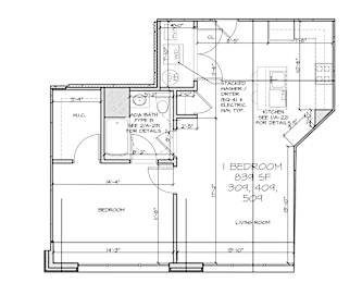 1 bed, 1 bath, 842 sqft, $2,600