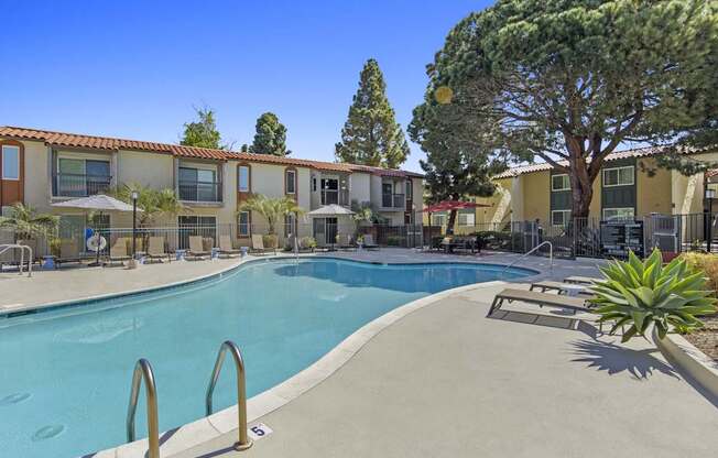 Resort-Style Pool at Veranda La Mesa in La Mesa, CA 91942
