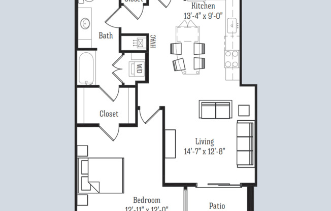 1 bed, 1 bath, 829 sqft, $1,775, Unit 8324 Globe Drive - 209