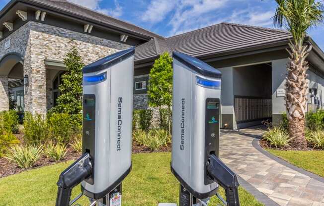 Charging Station at The Oasis at Highwoods Preserve, Tampa, 33647