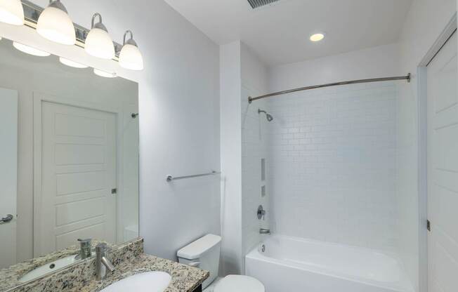 Bathroom at Leo at Waterfront Station in the Southwest Waterfront neighborhood in SW, Washington, DC 20024