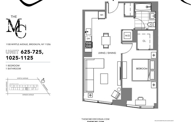 1 bed, 1 bath, $3,650, Unit 1025