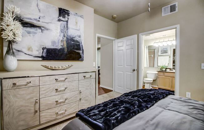 Spacious bedrooms with large windows for natural lighting, ceiling fan and plush carpet