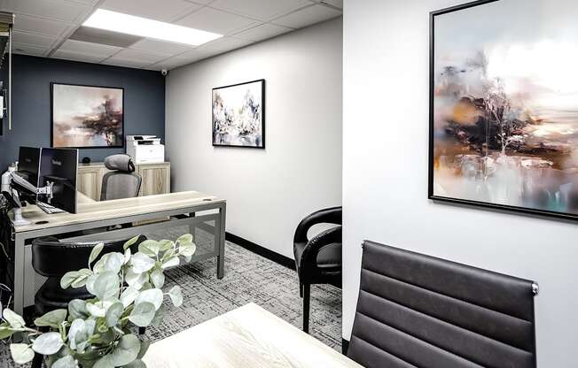 Commons Office at Orpheum Tower Apartments in Omaha, NE
