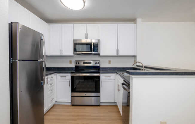 Kitchen with Stainless Steel Appliances