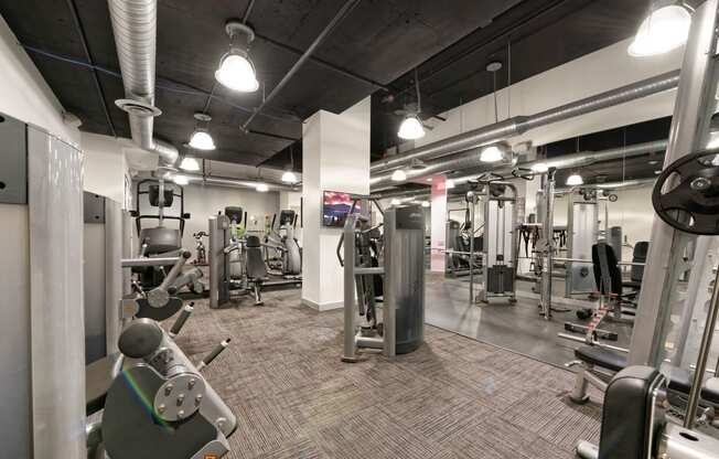 Fitness center at Park Place at Petworth, Washington, DC, 20011