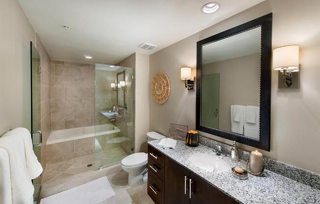 well-appointed bathroomat Berkshire Lauderdale by the Sea, Ft. Lauderdale, FL