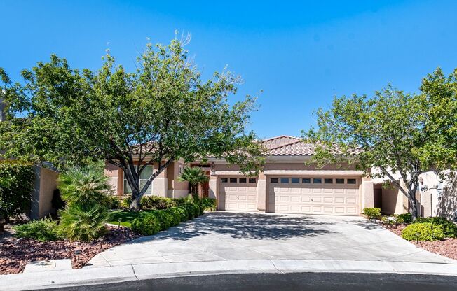 RESORT STYLE LIVING WITH POOL, SPA , CASITA ON 1-QUARTER ACRE IN SUMMERLIN WEST!!!