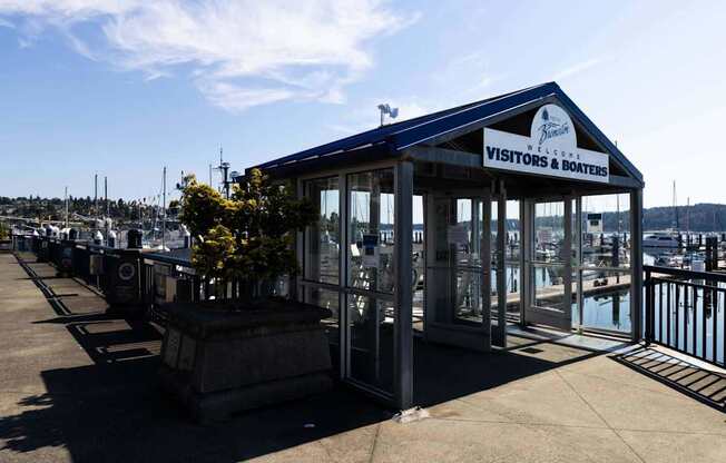 A building with a sign that reads at Spyglass Hill Apartments, Bremerton, 98337