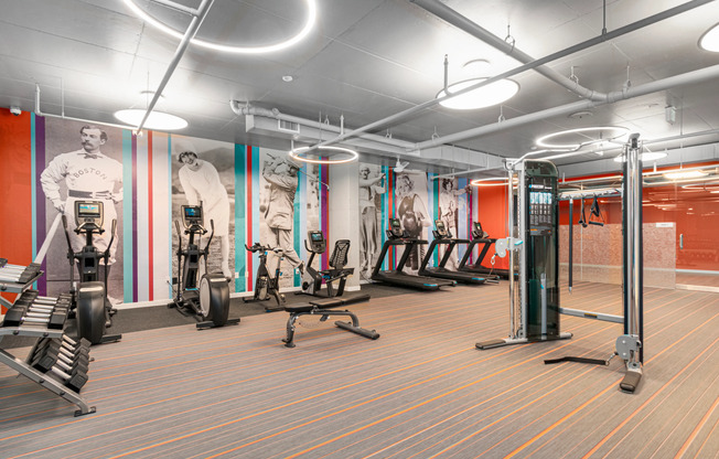 Cutting Edge Fitness Center | The Q | Apartments In Quincy, MA for Rent