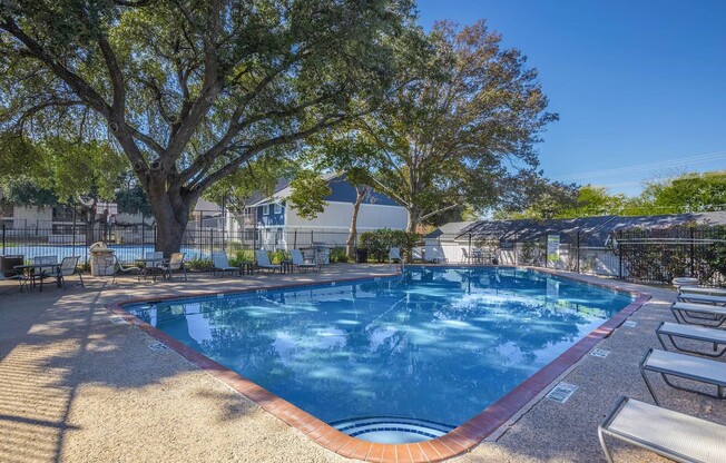 Experience the tranquil lifestyle at Distinction Apartment Homes, where relaxation meets luxury. Enjoy our inviting pool surrounded by lush landscaping. Make the move to your new home today! Contact us for more information.