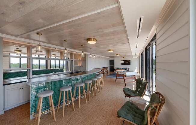 Lounge area at The Glover House, Washington, 20007