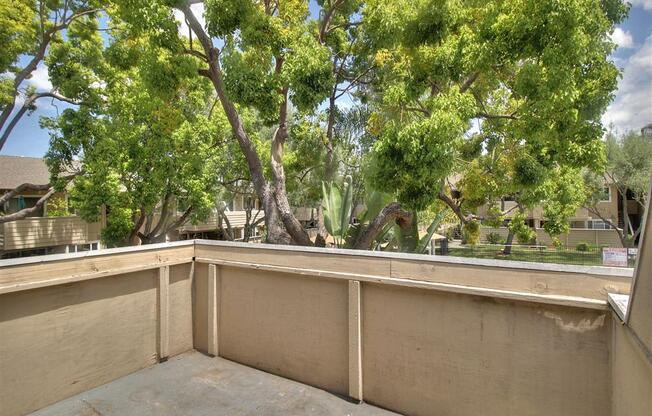 Large Balcony at Balboa Apartments, California