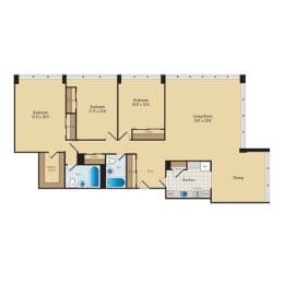 3 beds, 2 baths, 1,495 sqft, $3,758