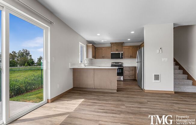 Two-Story Washougal Duplex with Garage & Backyard