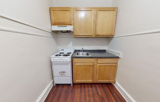 Studio, 1 bath, 295 sqft, $870, Unit A108