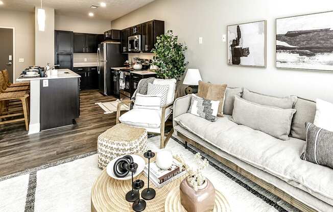 Studio, one, two and three bedroom apartment homes at The Westline at Flanagan Lake in Omaha, NE