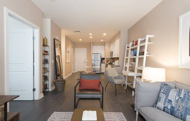 Open concept living room one bedroom apartments montclair nj