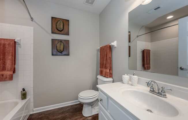 Bathroom interior at Falls at Landen, Maineville, OH