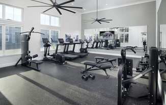 Professional Fitness Center at Jackson Palms Affordable Apartments in Jacksonville FL
