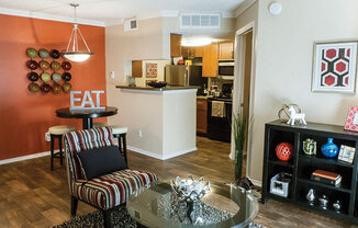 Dining And Kitchen at Timberglen Apartments, Dallas, 75287
