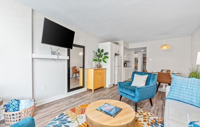 Winter Rental.  Fully furnished 1-bedroom, 1-bath condo
