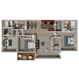 3 beds, 2 baths, 1,440 sqft, $1,877