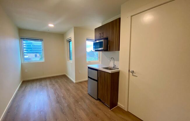 Studio, 1 bath, 175 sqft, $1,355, Unit 418