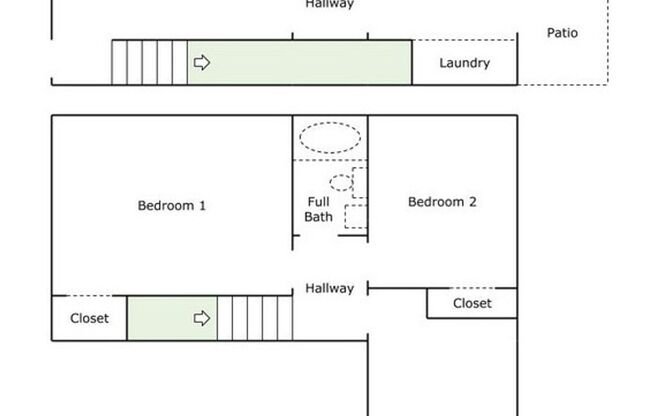 3 beds, 1.5 baths, 1,170 sqft, $1,275